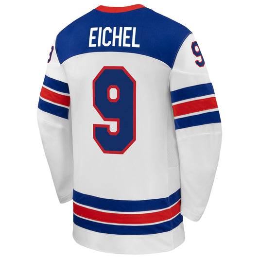 Jack Eichel Team USA 2026 Nike Away Replica Jersey