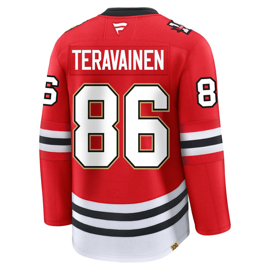 Teuvo Teravainen Chicago Blackhawks Fanatics Centennial Premium Jersey