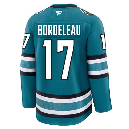 Thomas Bordeleau San Jose Sharks Fanatics Premium Home Jersey