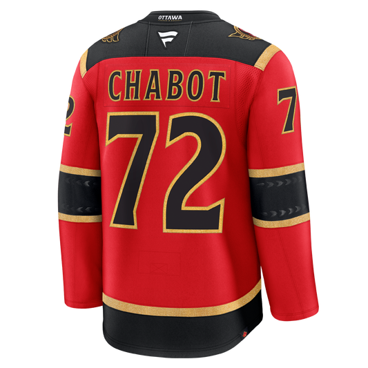 Thomas Chabot Ottawa Senators Fanatics Alternate Premium Jersey