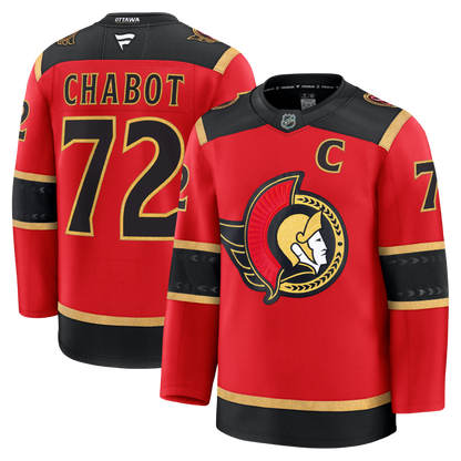 Thomas Chabot Ottawa Senators Fanatics Alternate Premium Jersey