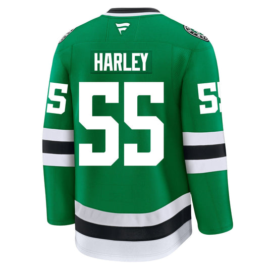 Thomas Harley Dallas Stars Fanatics Premium Home Jersey