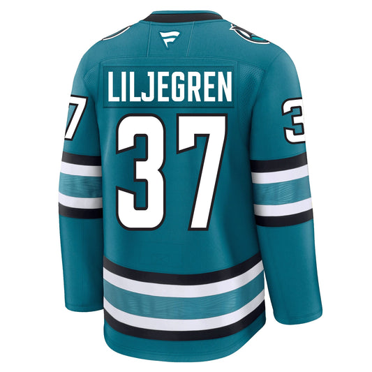 Timothy Liljegren San Jose Sharks Fanatics Premium Home Jersey