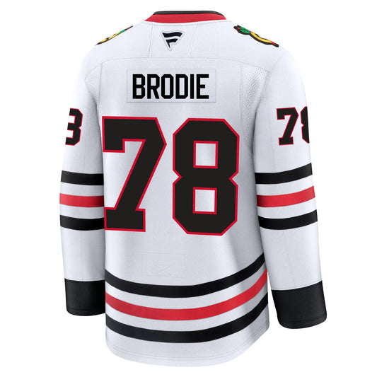Tj Brodie Chicago Blackhawks Fanatics Premium Away Jersey