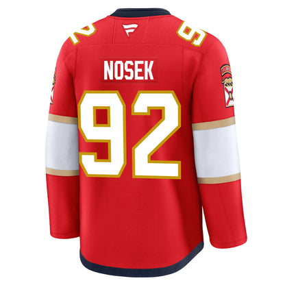 Tomas Nosek Florida Panthers Fanatics Premium Home Jersey