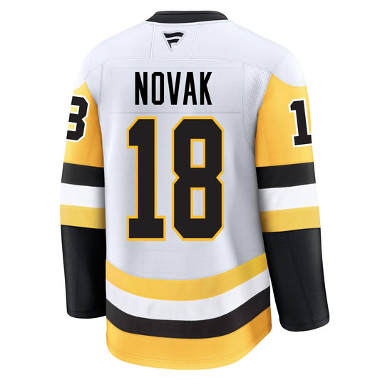 Tommy Novak Pittsburgh Penguins Fanatics Premium Away Jersey