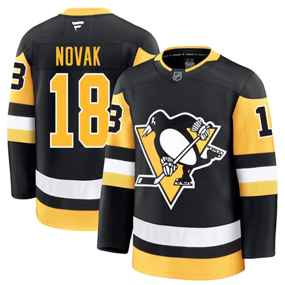 Tommy Novak Pittsburgh Penguins Fanatics Premium Home Jersey