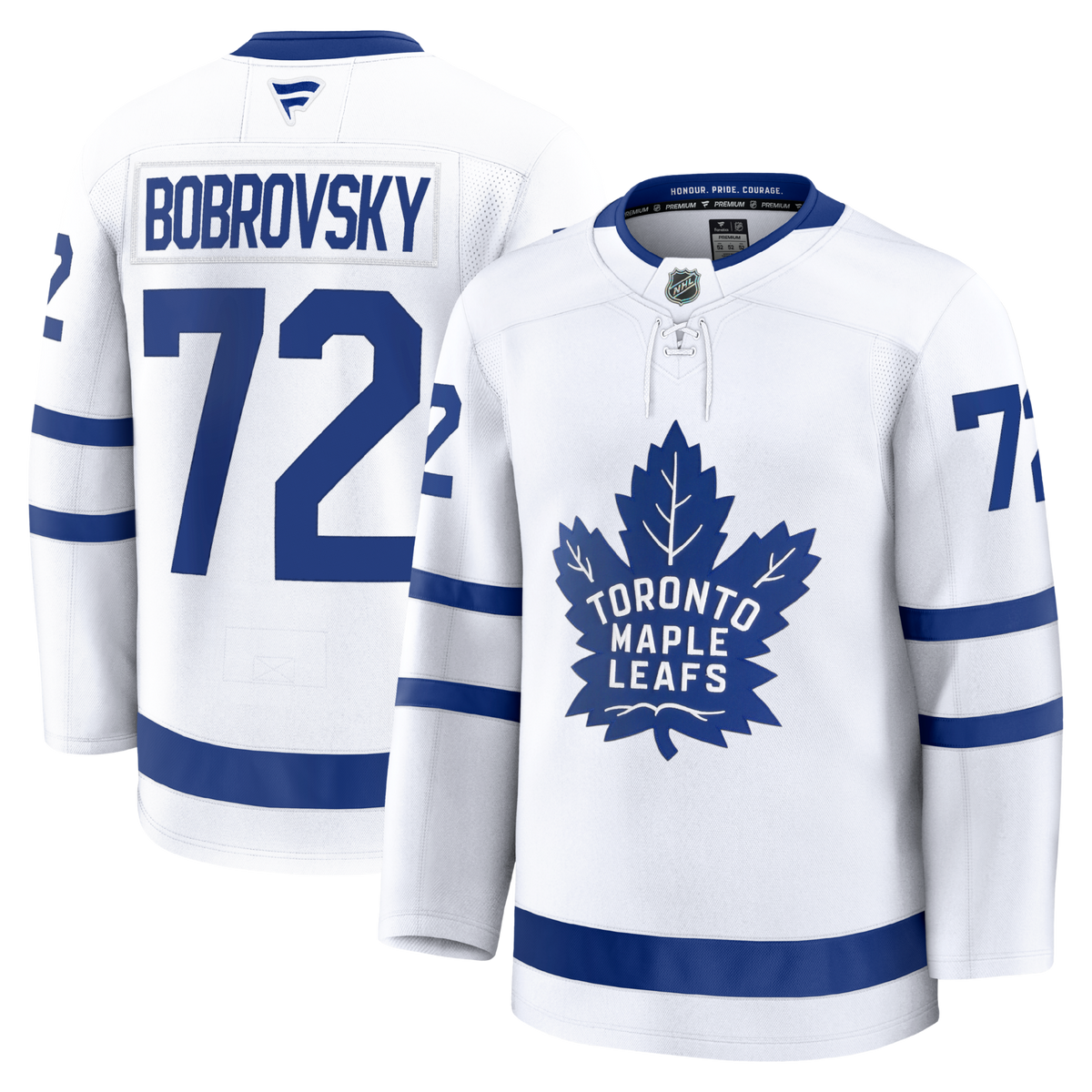 Sergei Bobrovsky Toronto Maple Leafs Fanatics Premium Away Jersey