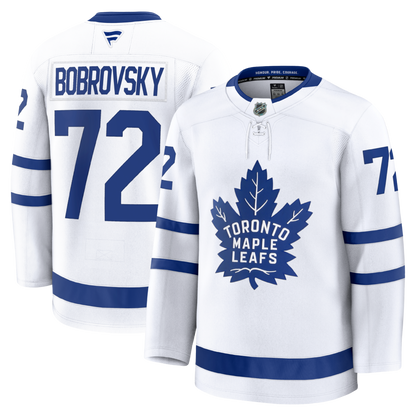 Sergei Bobrovsky Toronto Maple Leafs Fanatics Premium Away Jersey