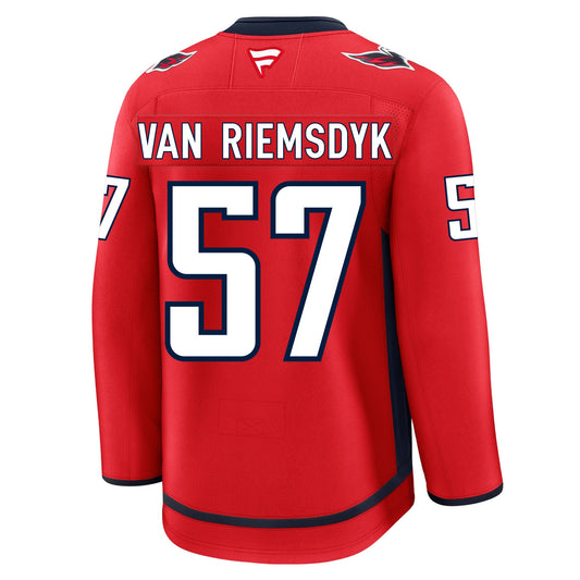 Trevor Van Riemsdyk Washington Capitals Fanatics Premium Home Jersey