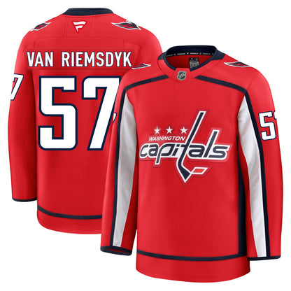 Trevor Van Riemsdyk Washington Capitals Fanatics Premium Home Jersey