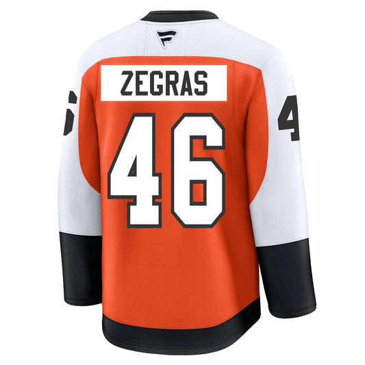 Trevor Zegras Philadelphia Flyers Fanatics Premium Home Jersey