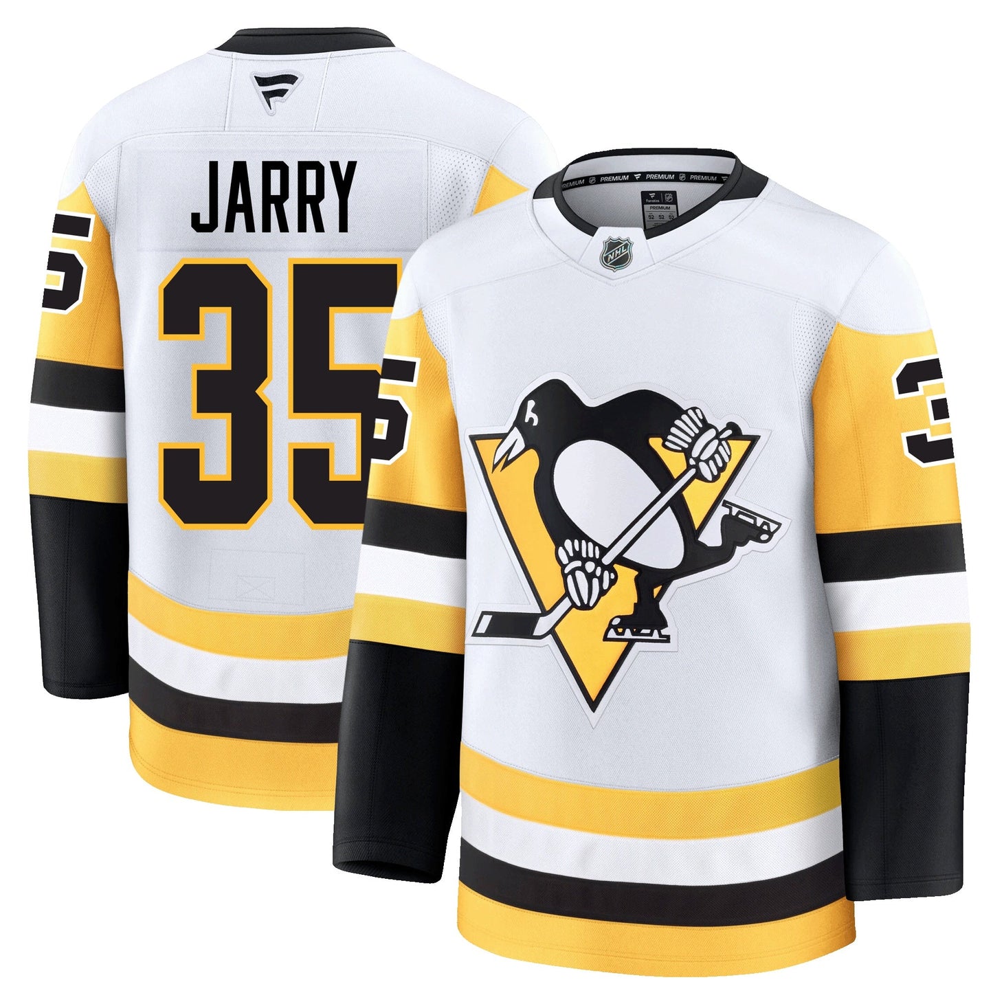 Tristan Jarry Pittsburgh Penguins Fanatics Premium Away Jersey