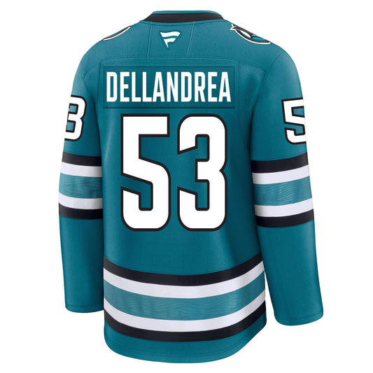Ty Dellandrea San Jose Sharks Fanatics Premium Home Jersey