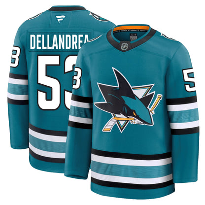 Ty Dellandrea San Jose Sharks Fanatics Premium Home Jersey