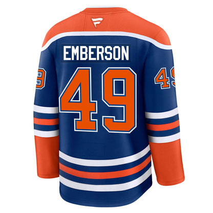 Ty Emberson Edmonton Oilers Fanatics Premium Home Jersey