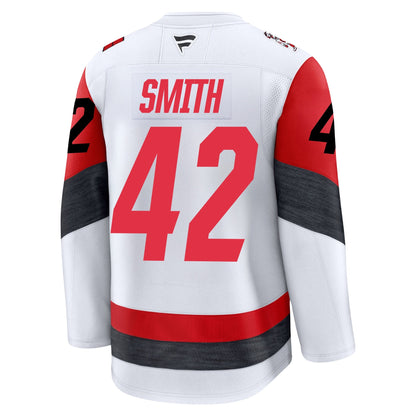 Ty Smith Carolina Hurricanes Fanatics Away Premium Jersey