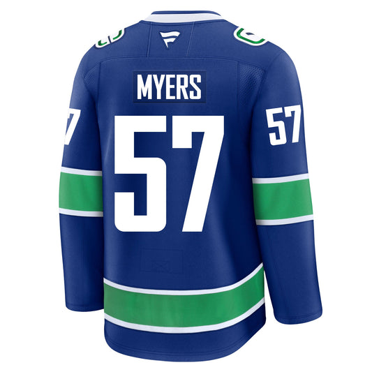 Tyler Myers Vancouver Canucks Fanatics Premium Home Jersey