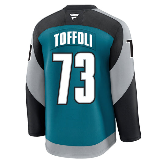 Tyler Toffoli San Jose Sharks Fanatics Alternate Premium Jersey