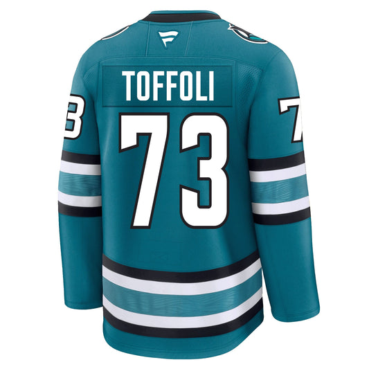 Tyler Toffoli San Jose Sharks Fanatics Premium Home Jersey