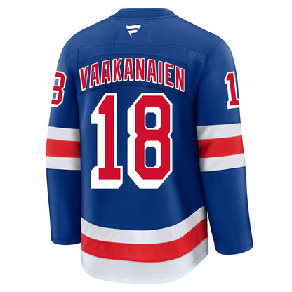 Urho Vaakanainen New York Rangers Fanatics Premium Home Jersey
