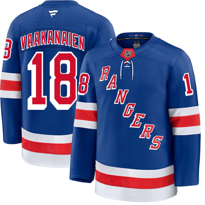 Urho Vaakanainen New York Rangers Fanatics Premium Home Jersey