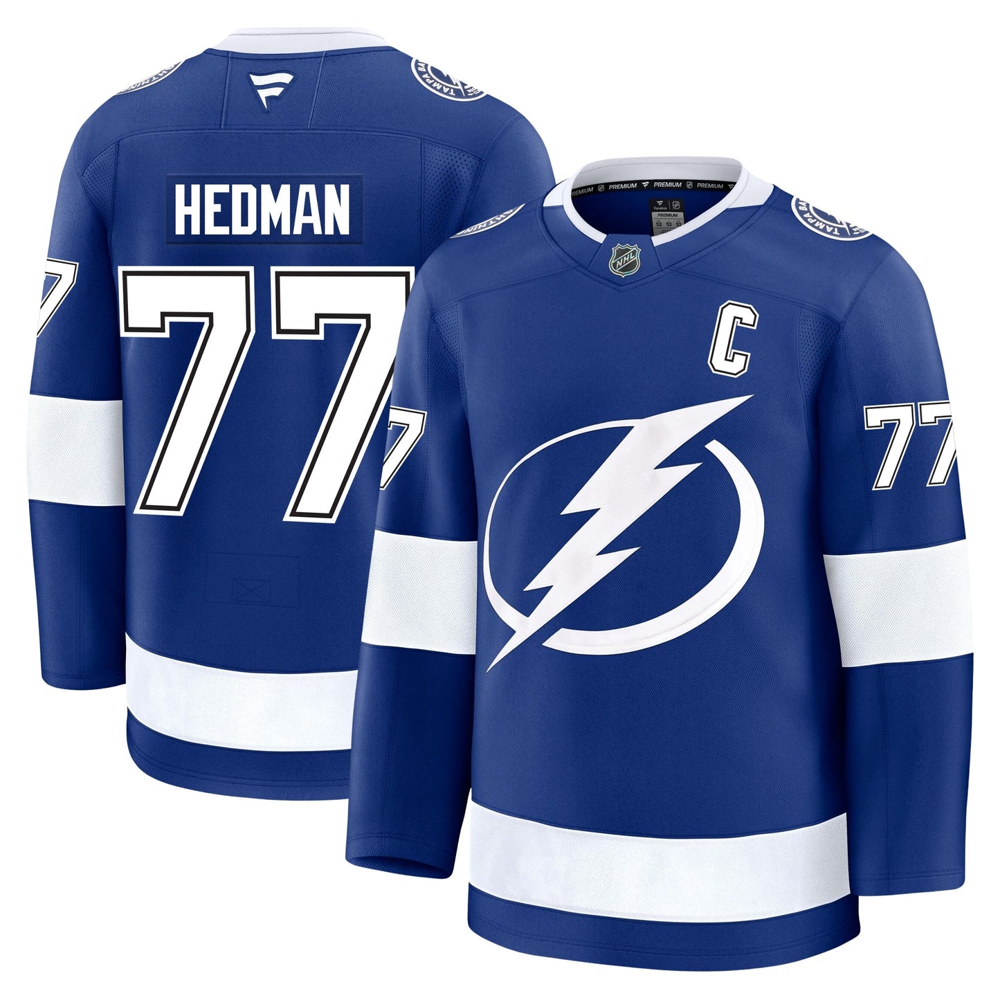 Victor Hedman Tampa Bay Lightning Fanatics Premium Home Jersey