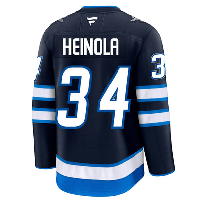 Ville Heinola Winnipeg Jets Fanatics Premium Home Jersey