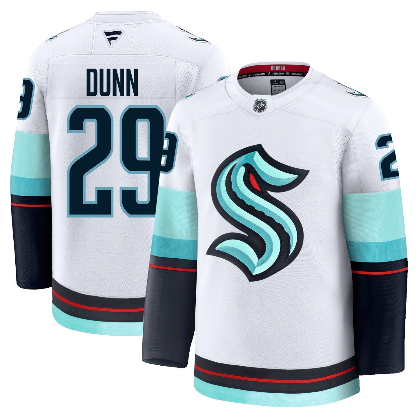 Vince Dunn Seattle Kraken Fanatics Premium Away Jersey
