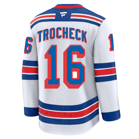 Vincent Trocheck New York Rangers Fanatics Premium Away Jersey