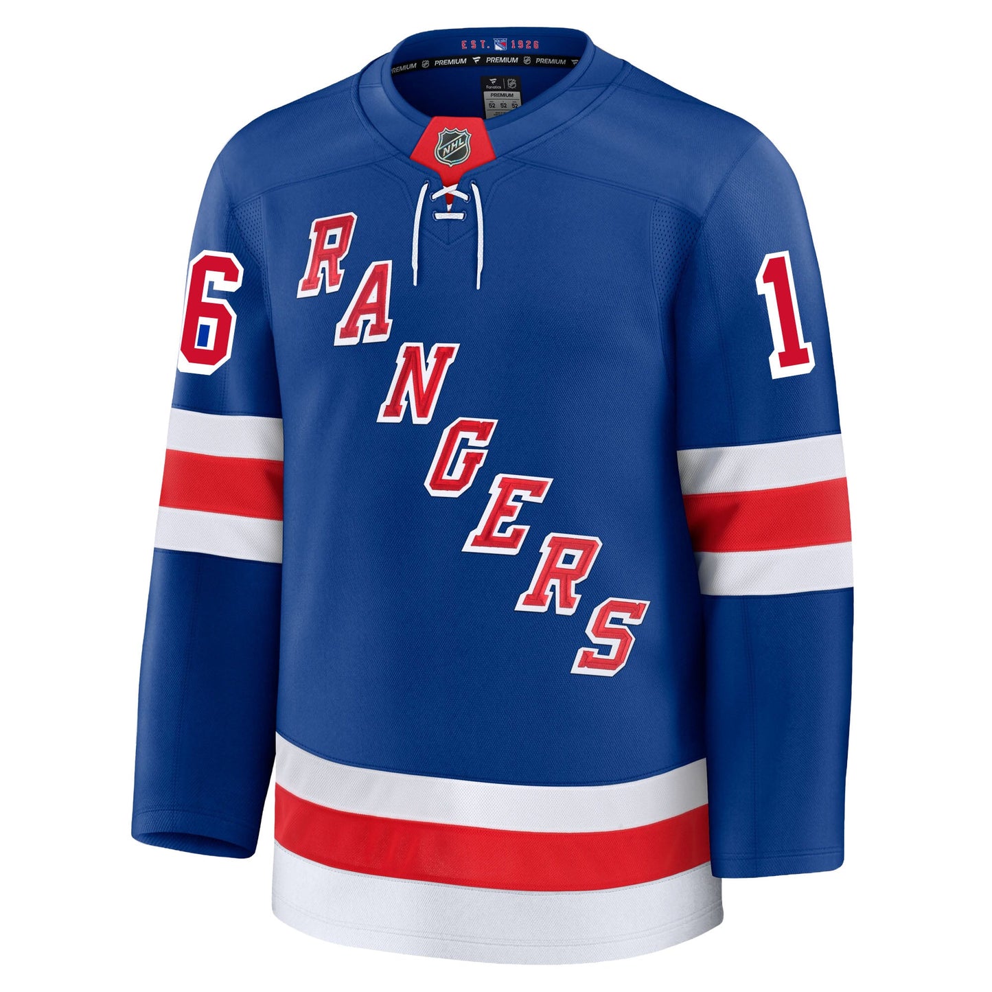 Vincent Trocheck New York Rangers Fanatics Premium Home Jersey