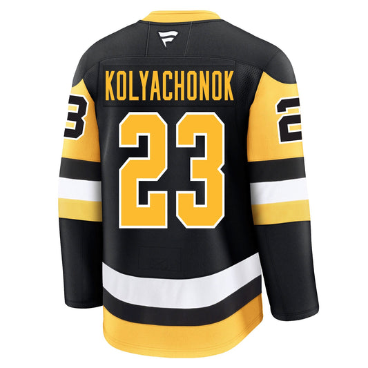 Vladislav Kolyachonok Pittsburgh Penguins Fanatics Premium Home Jersey