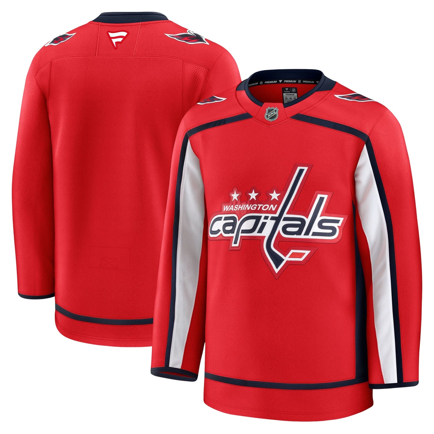 Washington Capitals 2024 Fanatics Premium Official NHL HOME Jersey