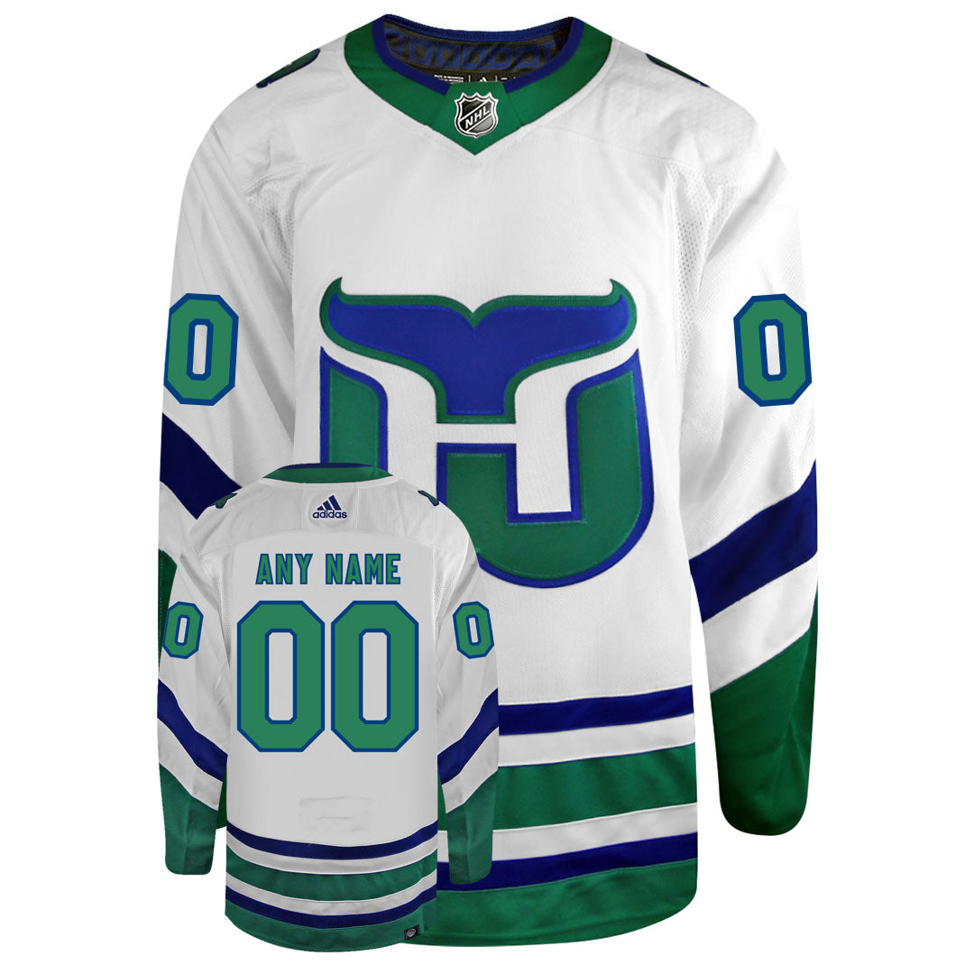 Customizable Carolina Hurricanes Adidas PG 2024 3rd "Hartford Whalers" Jersey