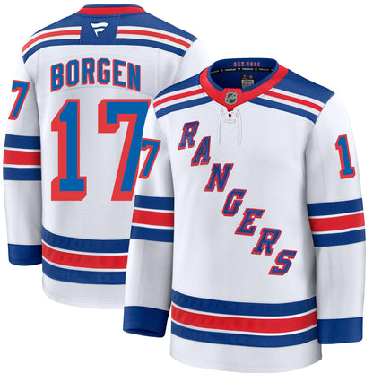 Will Borgen New York Rangers Fanatics Premium Away Jersey