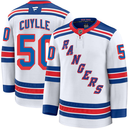 Will Cuylle New York Rangers Fanatics Premium Away Jersey