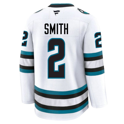 Will Smith San Jose Sharks Fanatics Premium Away Jersey