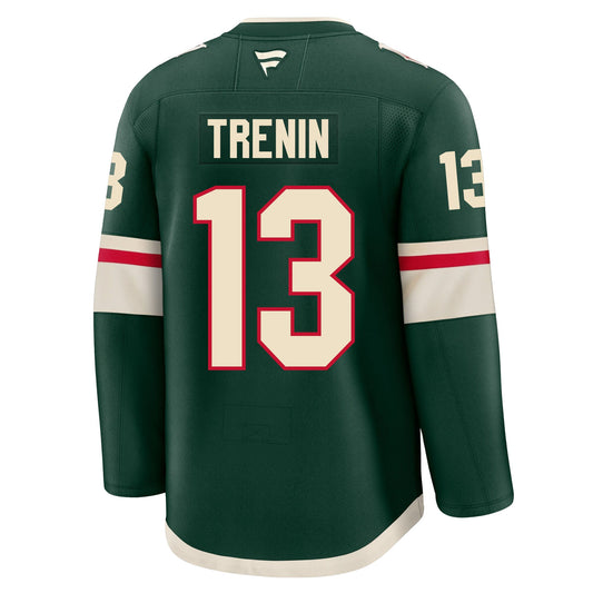 Yakov Trenin Minnesota Wild Fanatics Premium Home Jersey