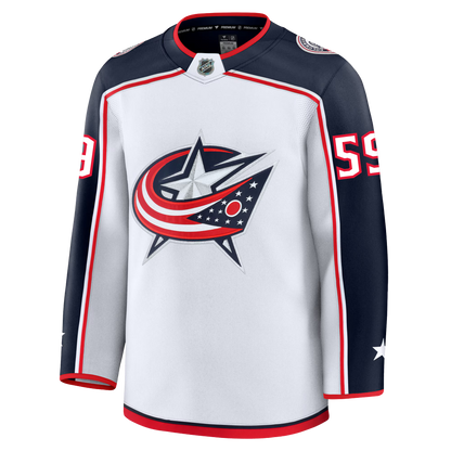 Yegor Chinakhov Columbus Blue Jackets Fanatics Premium Away Jersey