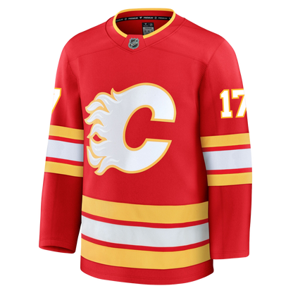 Yegor Sharangovich Calgary Flames Fanatics Premium Home Jersey