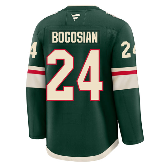 Zach Bogosian Minnesota Wild Fanatics Premium Home Jersey