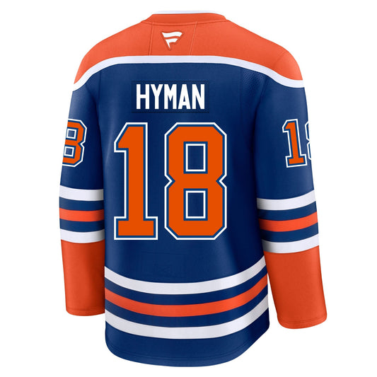 Zach Hyman Edmonton Oilers Fanatics Premium Home Jersey