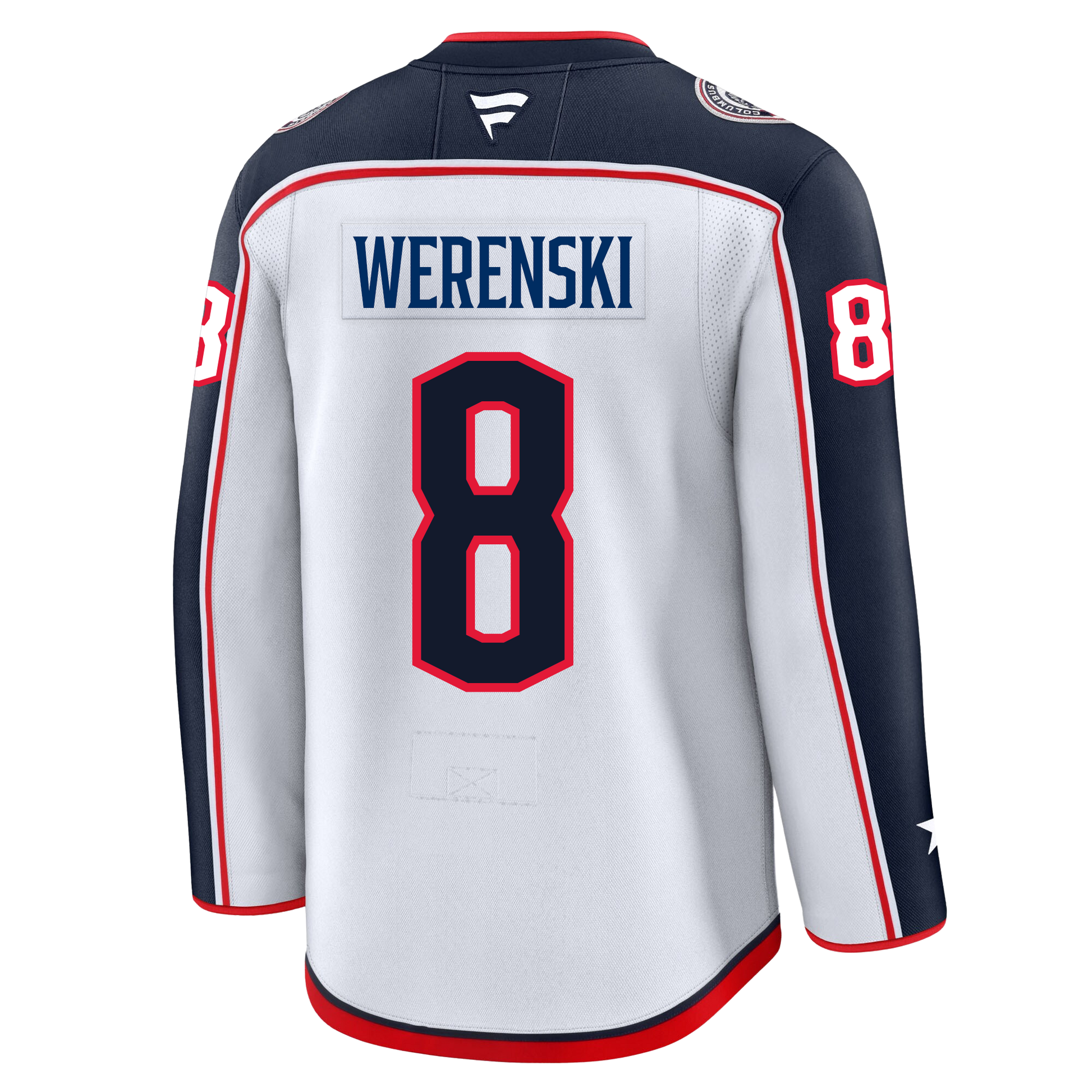 Zach Werenski Columbus Blue Jackets Fanatics Premium Away Jersey Zach Werenski Columbus Blue Jackets Fanatics Premium Away Jersey