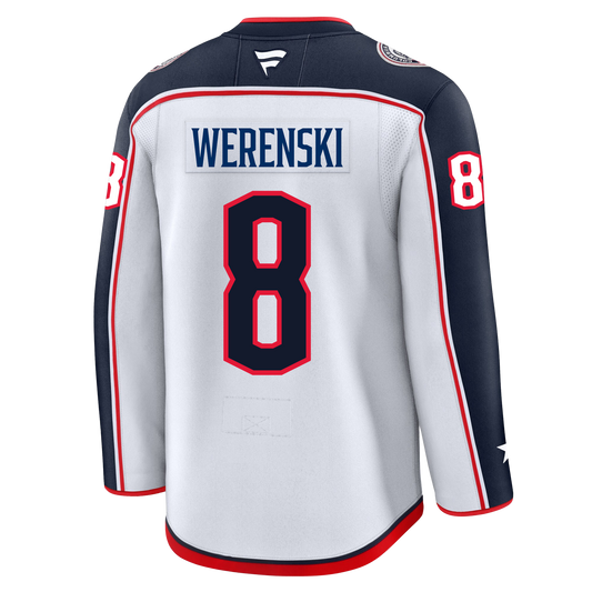 Zach Werenski Columbus Blue Jackets Fanatics Premium Away Jersey