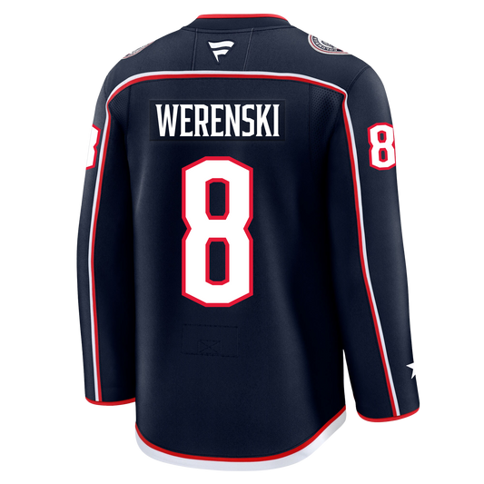Zach Werenski Columbus Blue Jackets Fanatics Premium Home Jersey