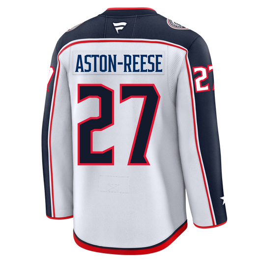 Zachary Aston Reese Columbus Blue Jackets Fanatics Premium Away Jersey