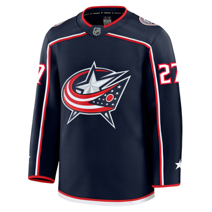 Zachary Aston Reese Columbus Blue Jackets Fanatics Premium Home Jersey