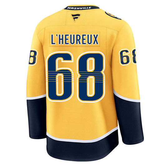 Zachary L'Heureux Nashville Predators Fanatics Premium Home Jersey