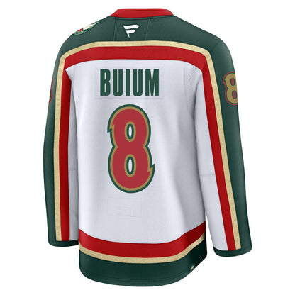 Zeev Buium Minnesota Wild Fanatics Alternate Premium Jersey