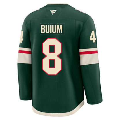 Zeev Buium Minnesota Wild Fanatics Premium Home Jersey